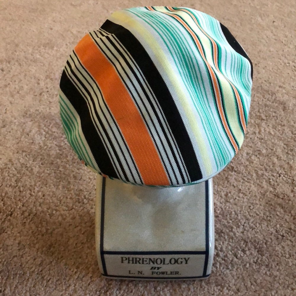 Neon Stripe 504 style Kangol Hat.